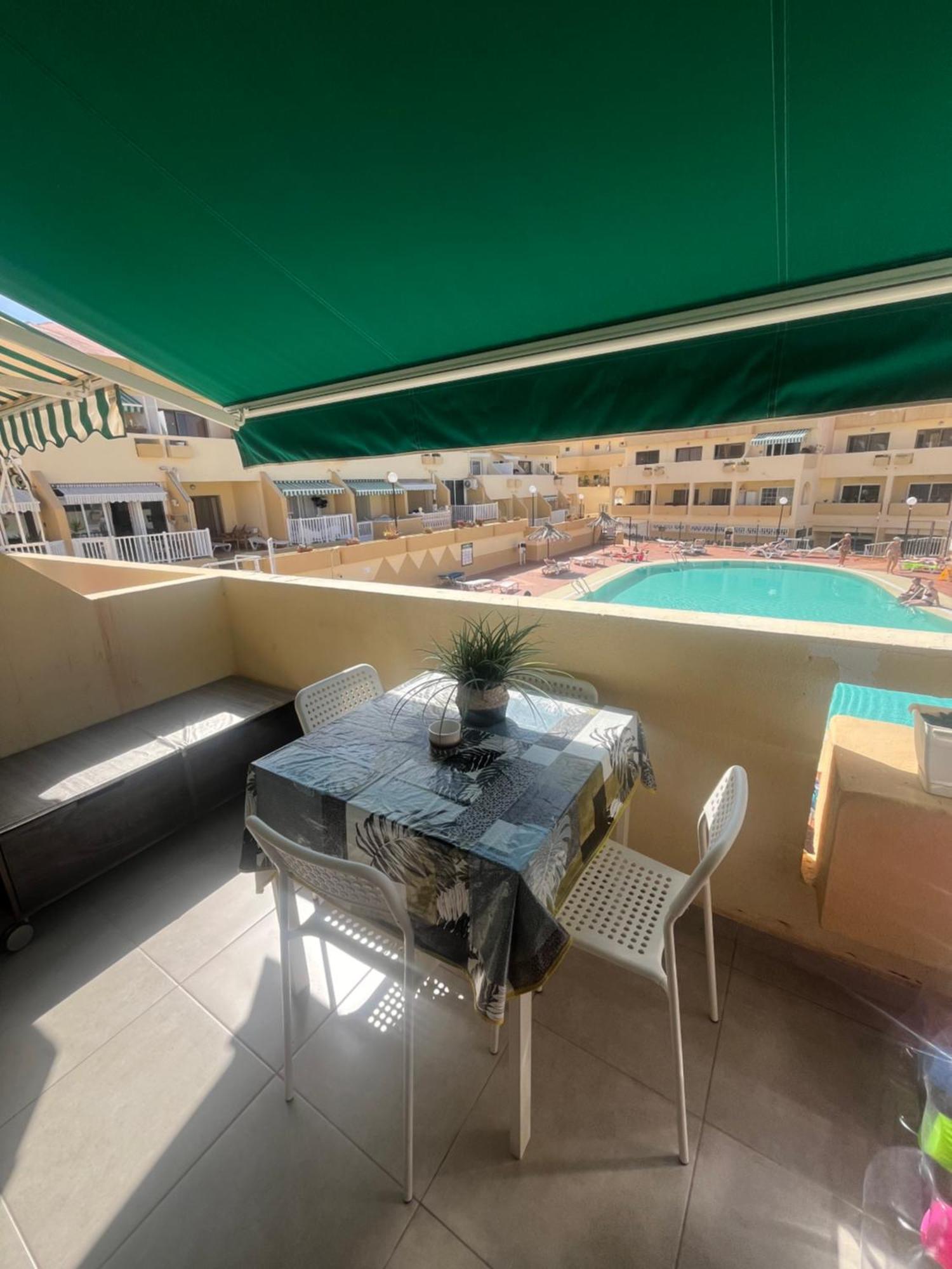 Sunny Pool View & Airco Apartament Symon Mareverde Адехе Екстериор снимка