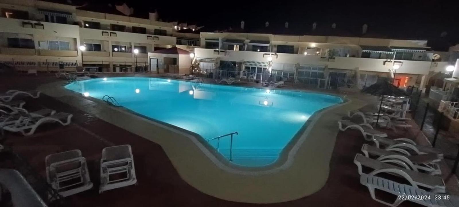 Sunny Pool View & Airco Apartament Symon Mareverde Адехе Екстериор снимка