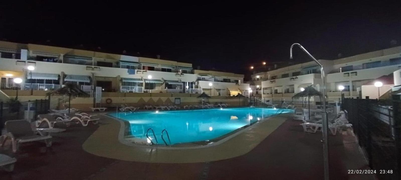 Sunny Pool View & Airco Apartament Symon Mareverde Адехе Екстериор снимка
