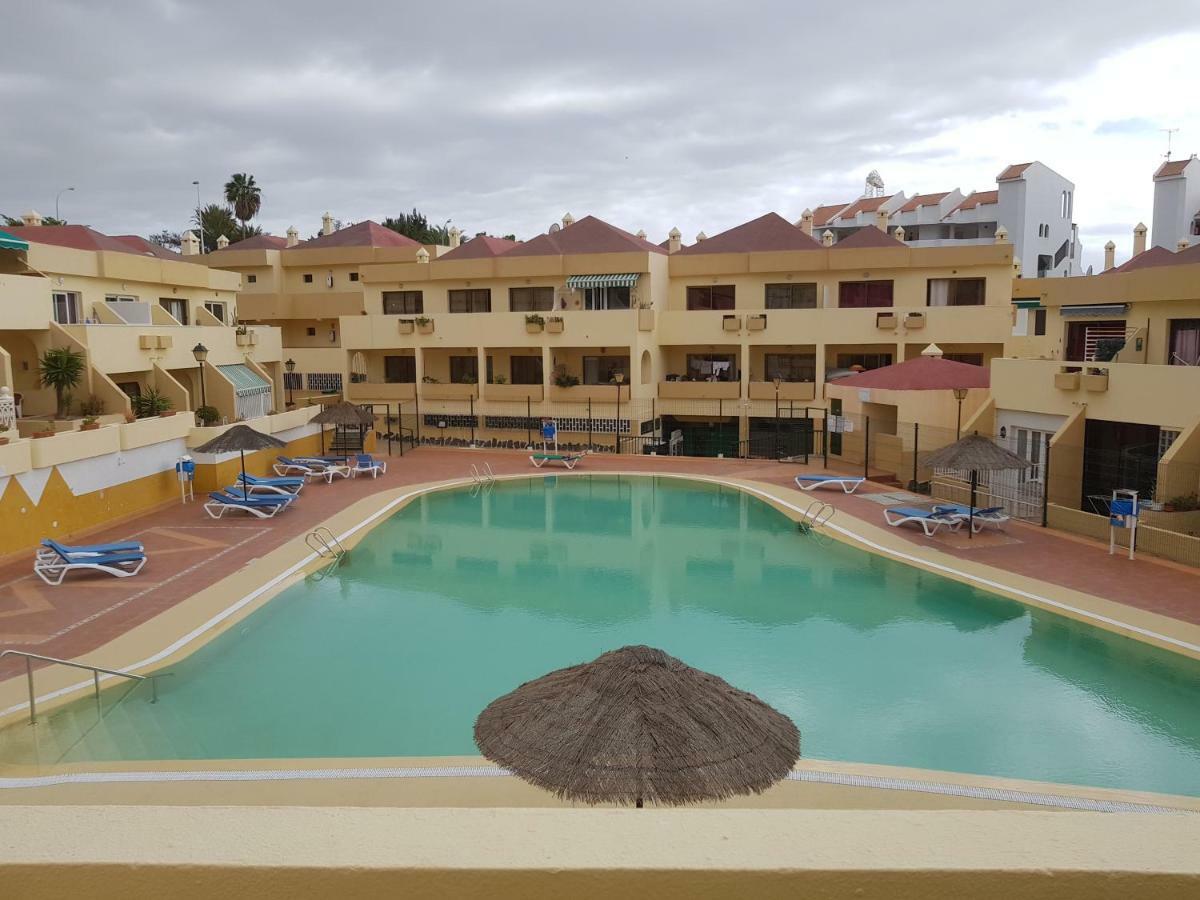 Sunny Pool View & Airco Apartament Symon Mareverde Адехе Екстериор снимка